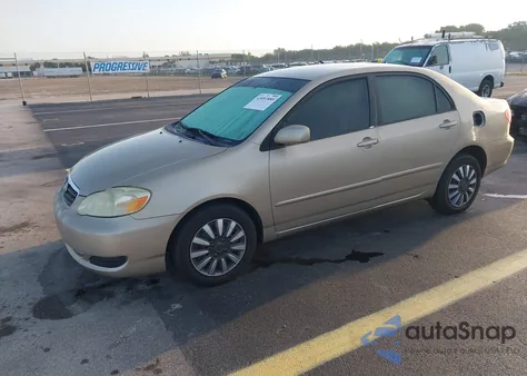2006 Toyota Corolla Le из США, поврежденный, VIN 1NXBR32E46Z717121